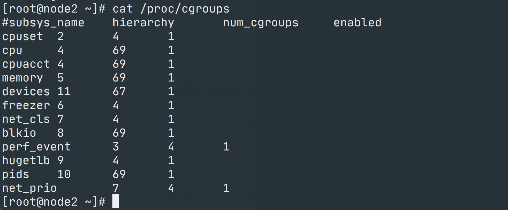 cgroups